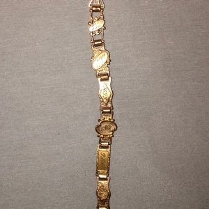 BOB-O-LINK 10 KT 1-20 Gold antique bracelet